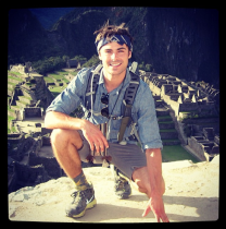 Zac Efron in Machu Picchu