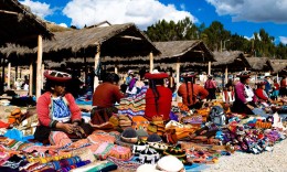 Traditional Market in Sacred Valley