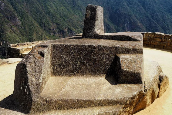 About Machu Picchu: the Intihuatana Stone in detail with TOUR IN PERU