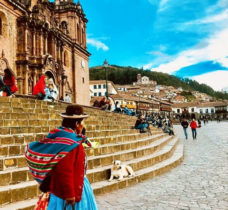 Sunny weather in Cusco during high season